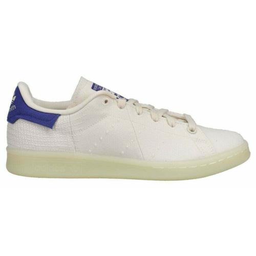 Mens Adidas Stan Smith Primeblue Canvas Shoes White Purple FX5982 SporTipTop