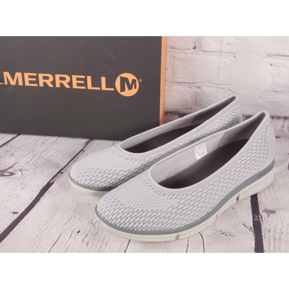 Merrell - Mesh Slip-on Shoes - Zoe Sojourn Ballet - High Rise Gray - 10.5 M