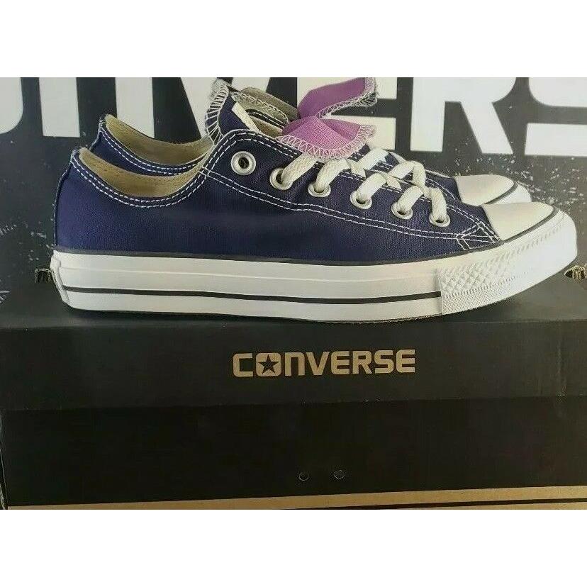 Converse shoes Chuck Taylor LOW - Blue PRUPLE 8