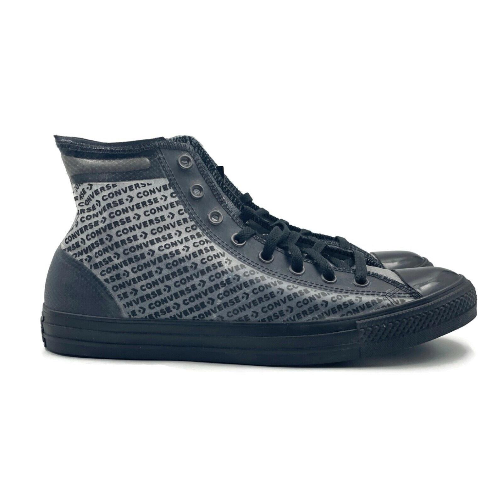 Converse Chuck Taylor Allstar Hi Mens Sz 12 Casual Skate Shoe Black Gray Sneaker