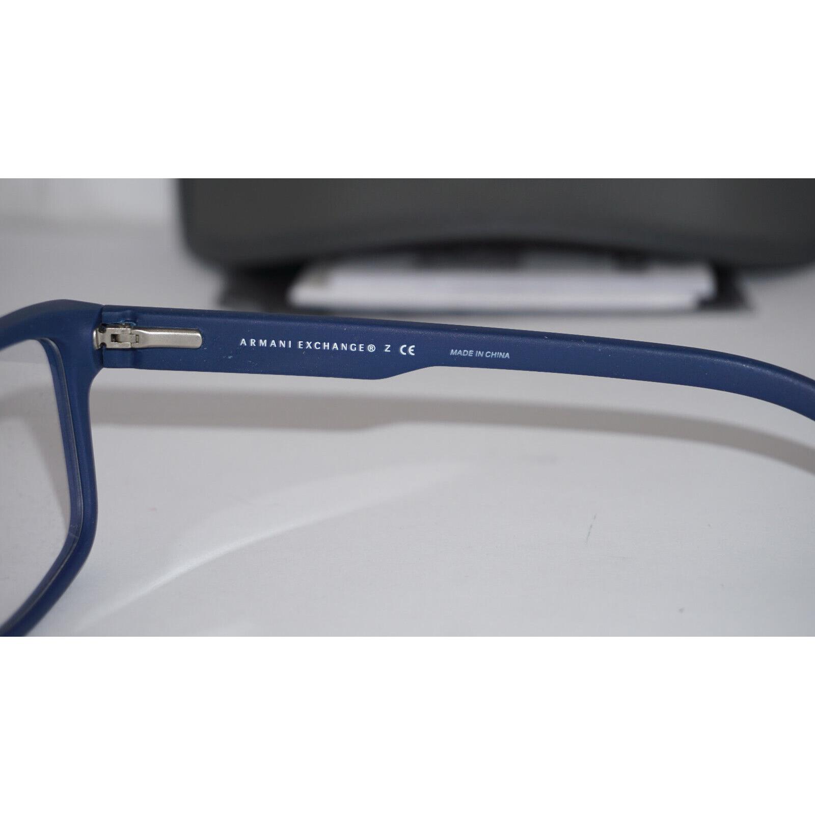 Armani Exchange eyeglasses  - Matte Navy Frame 5