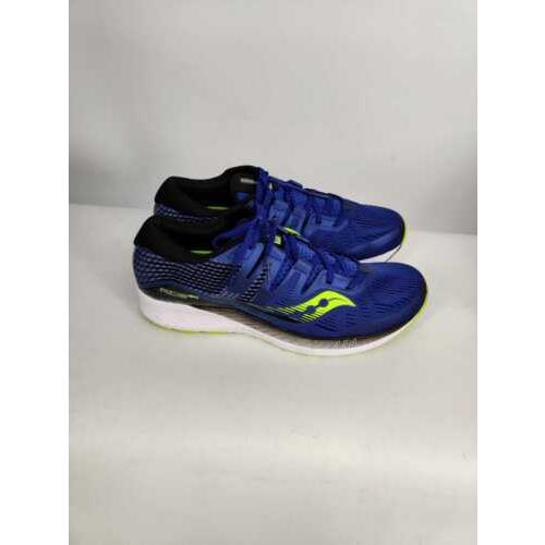 Saucony Mens Ride Iso Training Athletic Running Shoes Blue S20444-4 Size 11.5