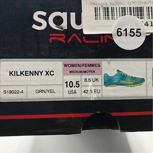 Saucony Womens Kilkenny XC Spike Shoes S19022-4 Size 10 for sale online 