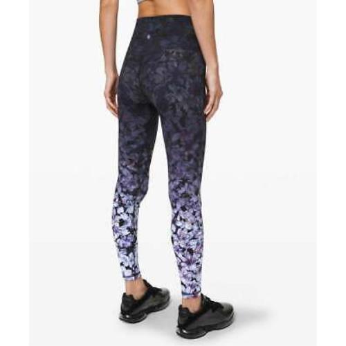 Lululemon Align Pant 28 High-rise Nightfall Blossom Multi Pant Nulu Full Size 2