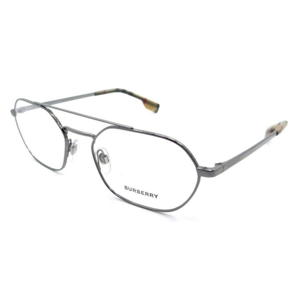 Burberry Eyeglasses Frames BE 1351 1003 55-19-145 Gunmetal Made in Italy