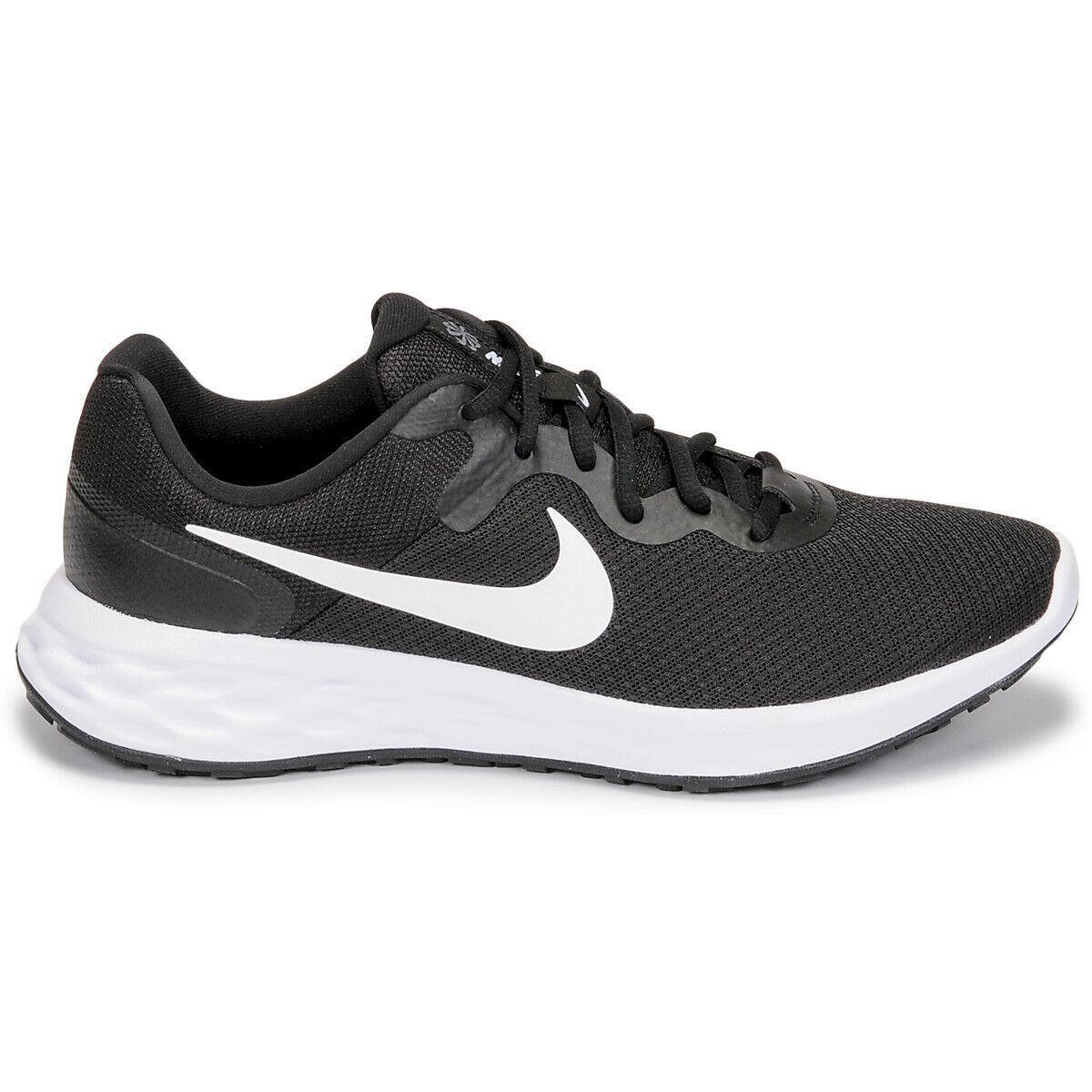 Nike Revolution 6 NN 4E DD8475 003 Black/white-iron Grey Men`s Shoes - black/white-iron grey