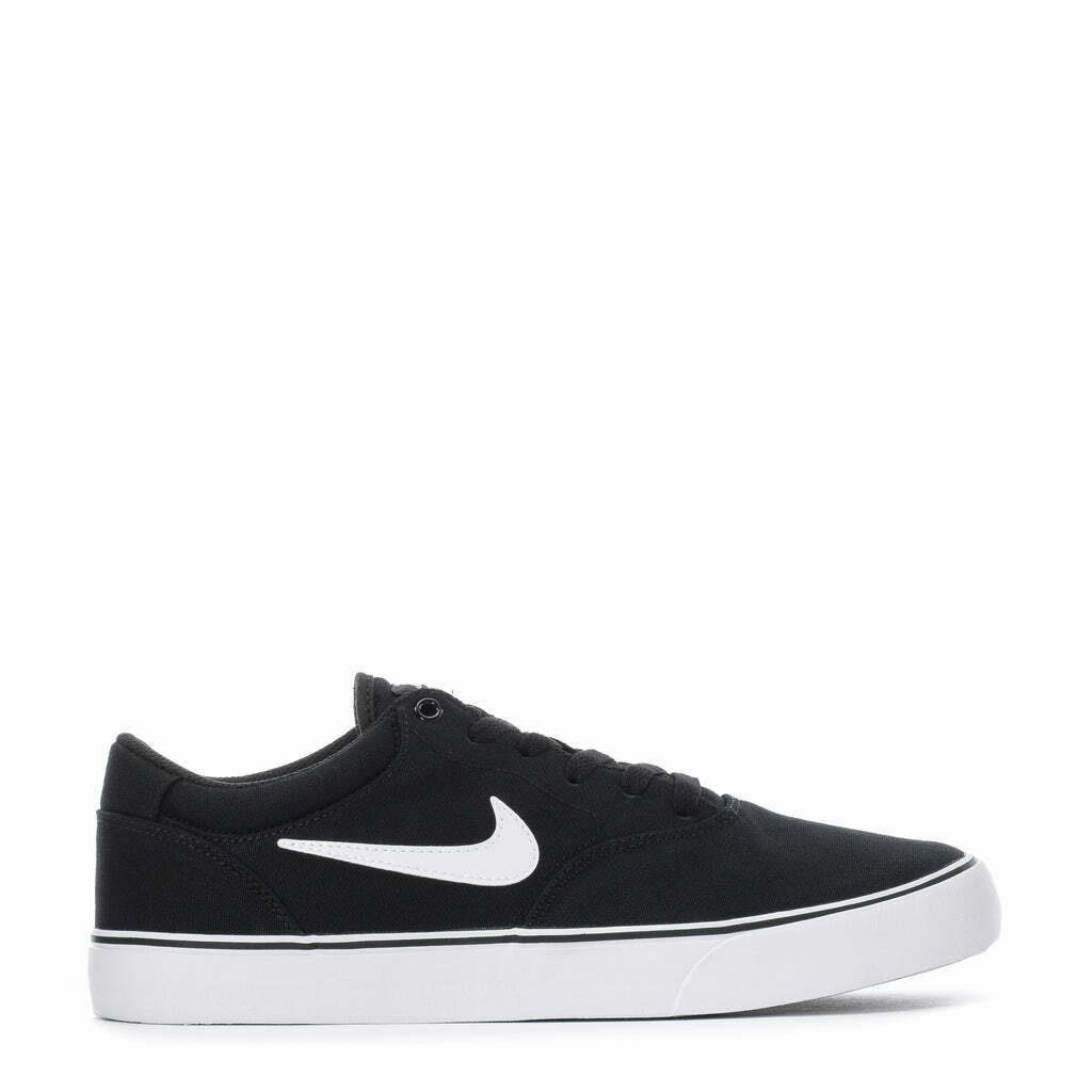 Mens black and white nike skate shoes Nike SB Chron 2 Canvas DM3494-400 Navy Blue White Shoes