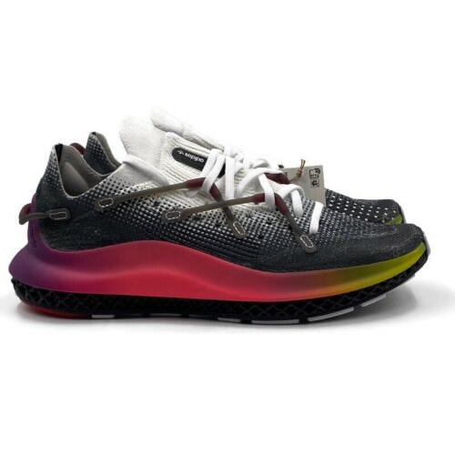 Adidas 4D Fusio Mens Sz 12.5 Casual Running Fashion Shoe Black Trainer Sneaker