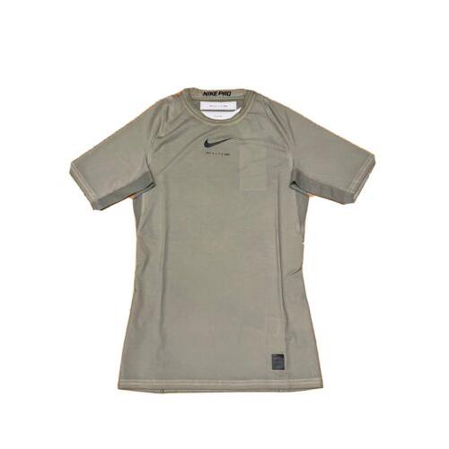 Nike 1017 Alyx 9SM Pro Compression Short Sleeve Shirt Green Size Large