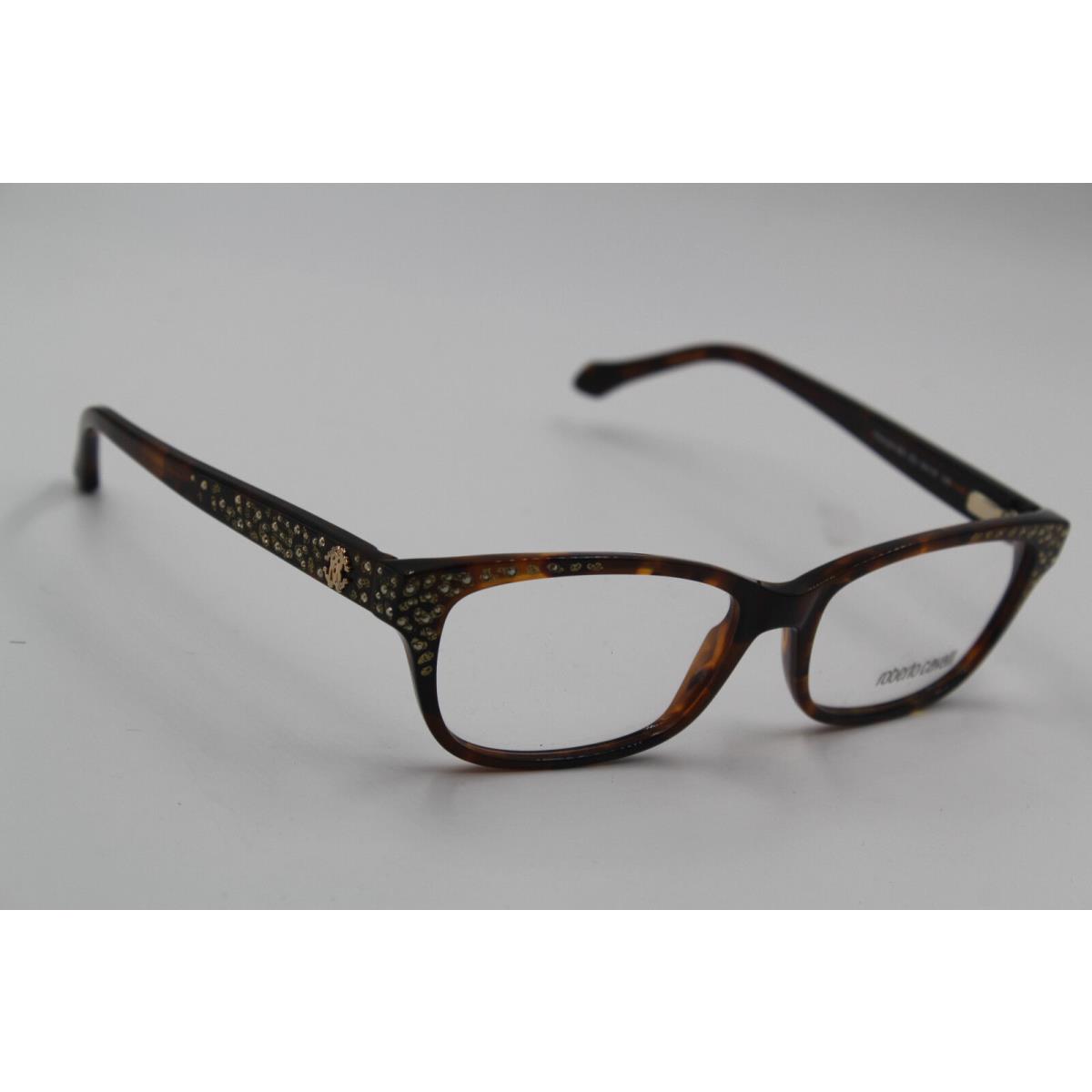 Roberto Cavalli Eyeglasses Peacock 928 052 Havana Frames RX 54-16