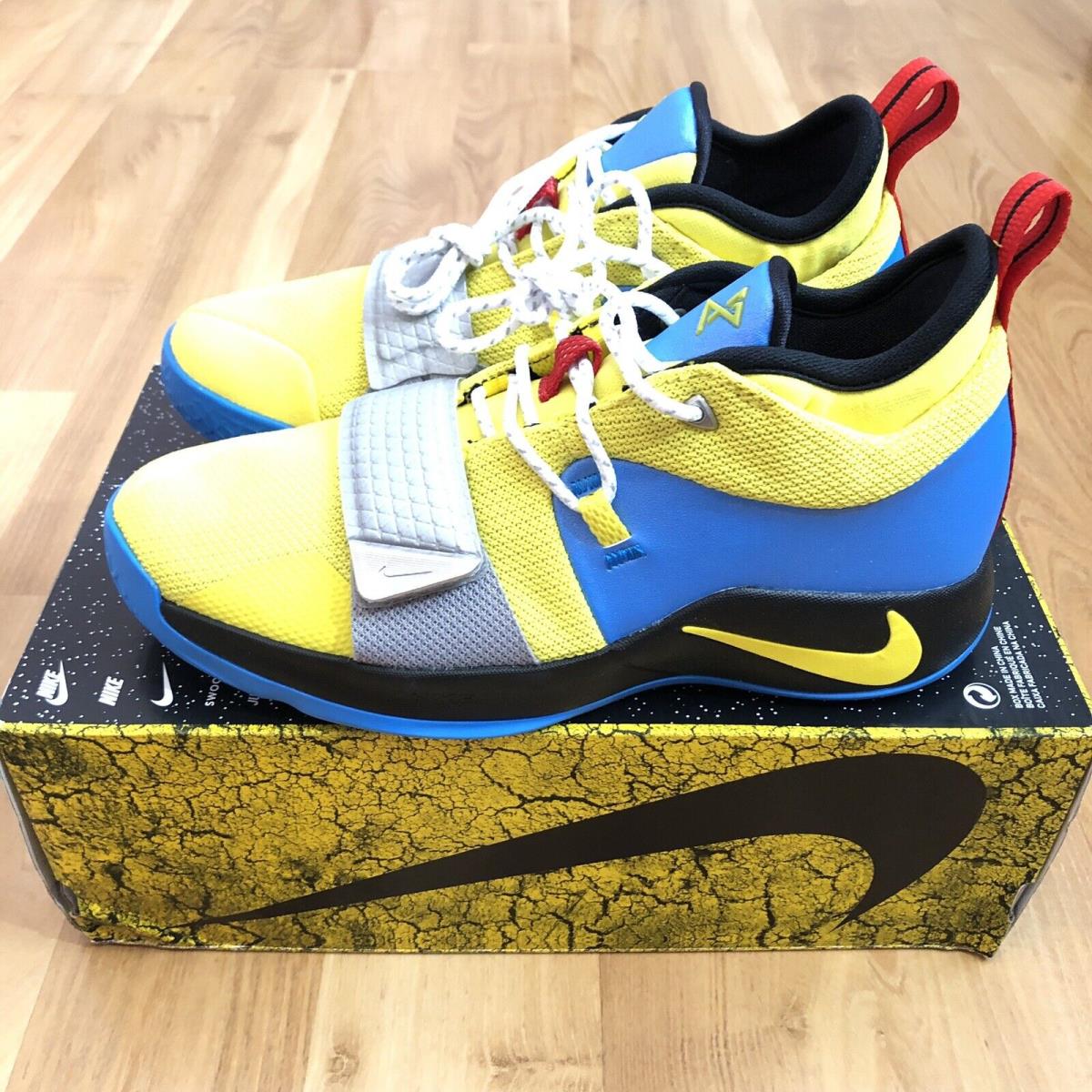 Nike PG GS Opti Yellow Hero Size 6Y Paul George BQ9457 740 | - Nike shoes - Blue | SporTipTop