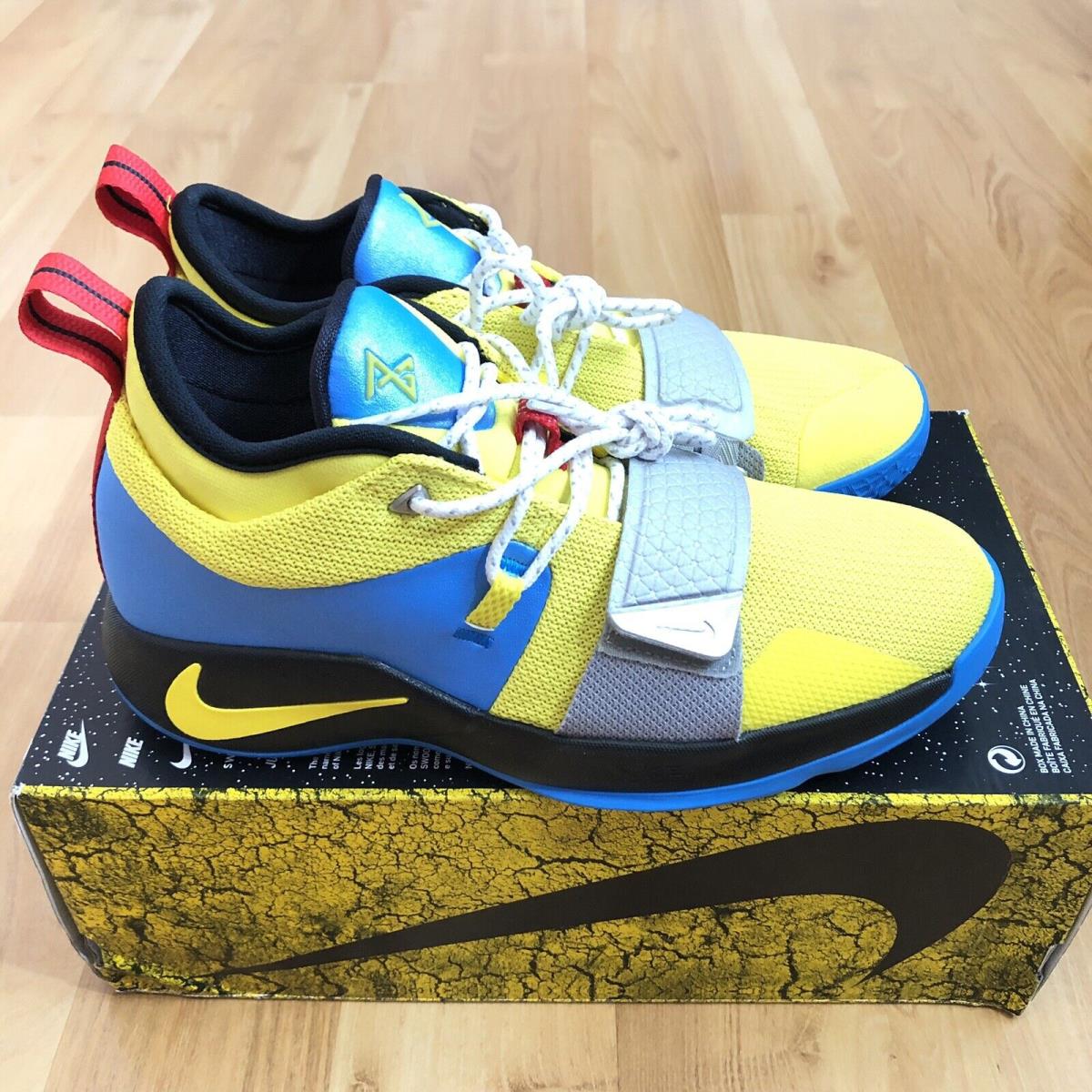 Nike PG 2.5 Opti Yellow Blue Hero Size 6.5Y George BQ9457 740 | 883212141200 - Nike - Blue | SporTipTop