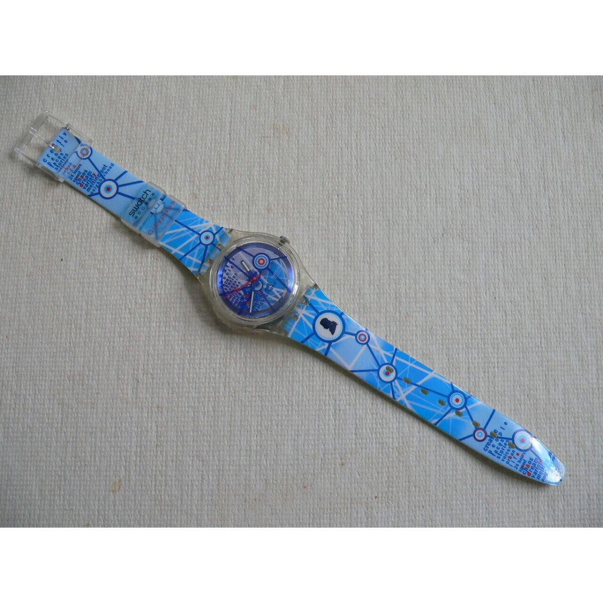 Swatch watch  - Multicolor Band 0