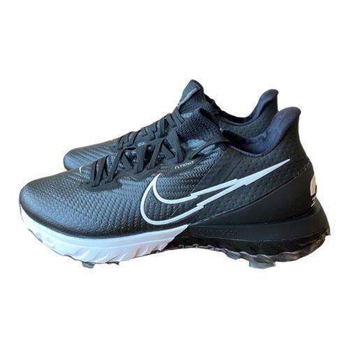 Nike Air Zoom Infinity Tour Golf Shoes Black White CT0540-077 - Men`s Size 10 - Black