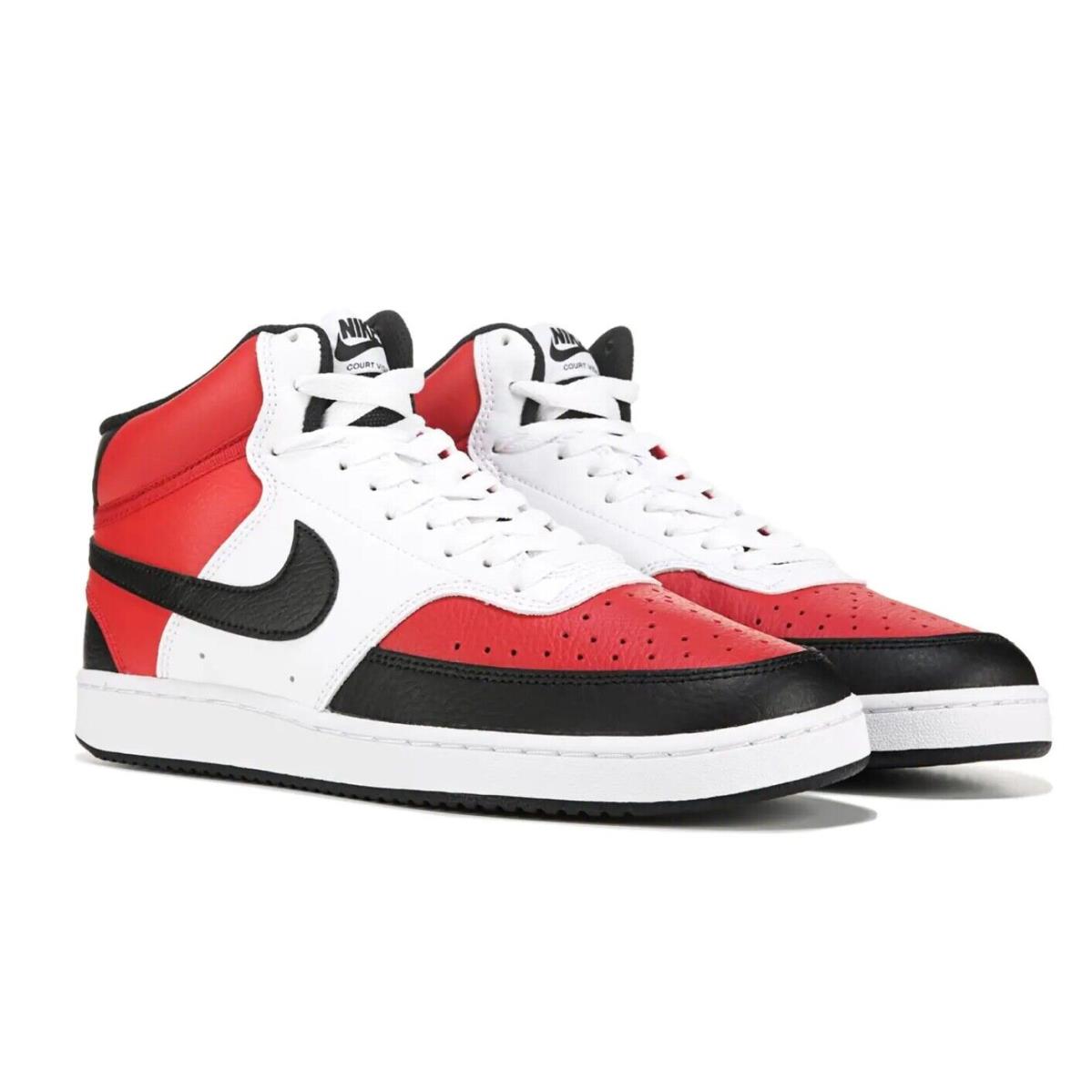 nike court vision red black