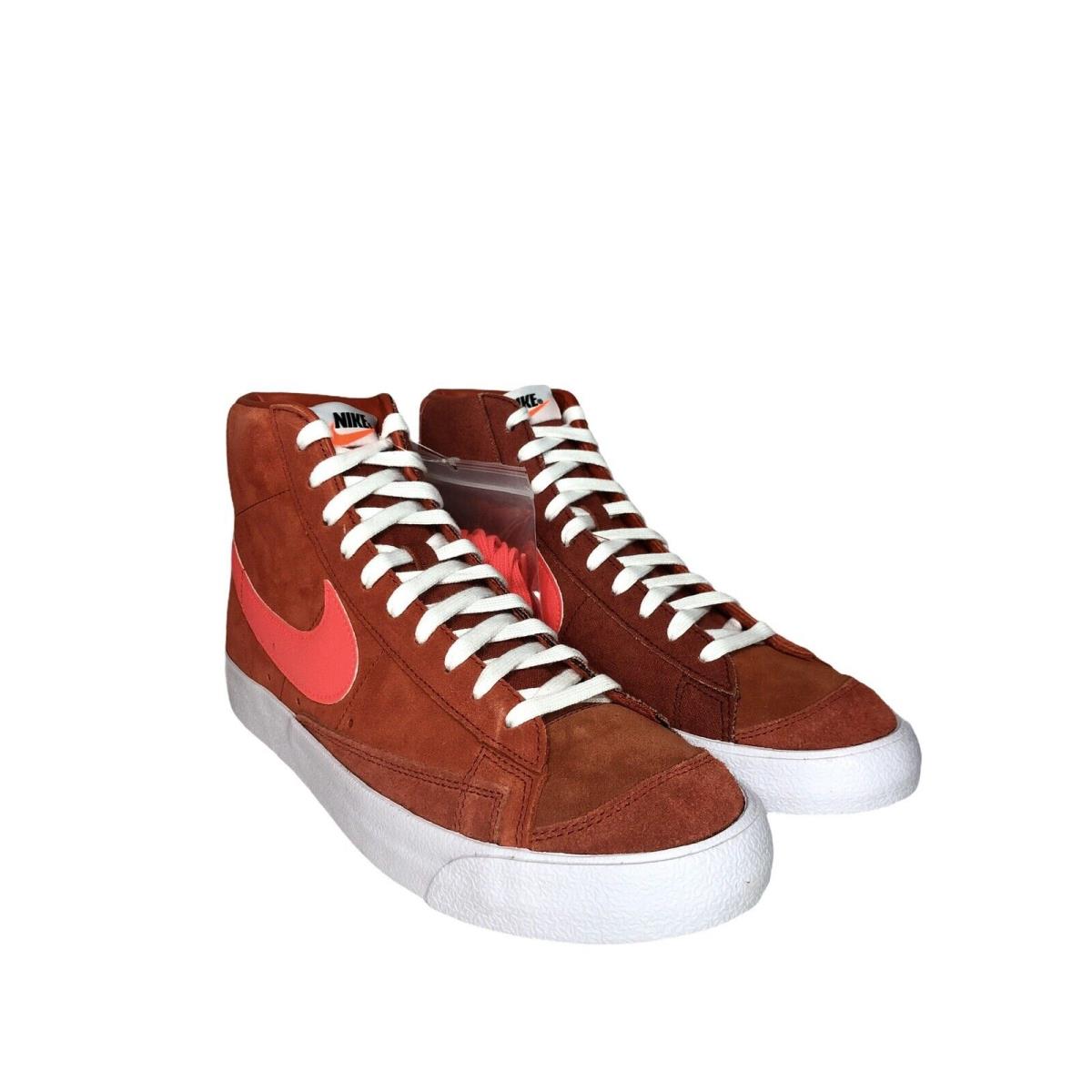 Nike Mens Blazer Mid `77 Vntg Suede Mix Firewood Orange CZ4609-800 Size 11 - Orange, Manufacturer: MANTRA ORANGE/BRIGHT CRIMSON