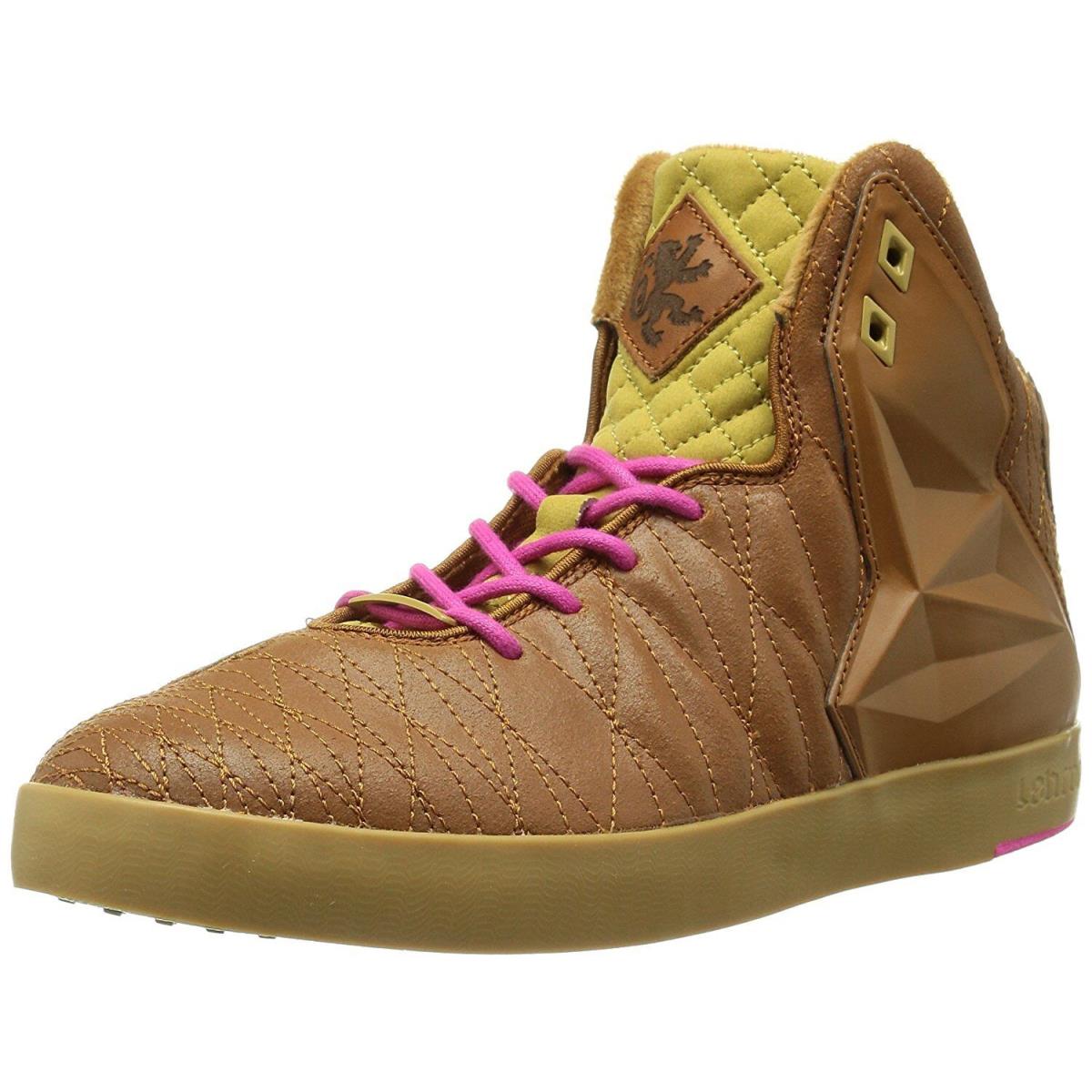 Nike Lebron XI Nsw Lifestyle 616766-200 Hazelnut/flat Gold/pink Foil Sz 10 - Brown