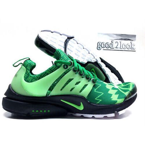 Nike Air Presto Pine Green/green Strike-black Size Men`s S 7-9 CJ1229-300 - Green
