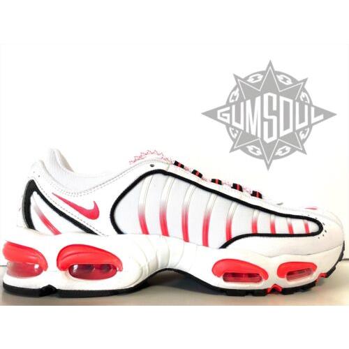 nike air max tailwind 4 white laser crimson