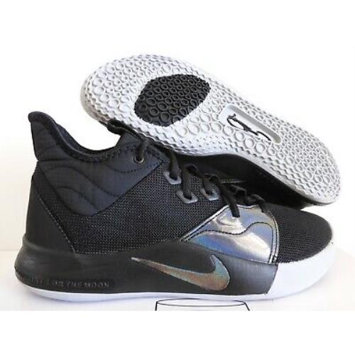 nike black iridescent shoes