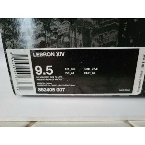 Nike shoes LeBron XIV - Gray 7