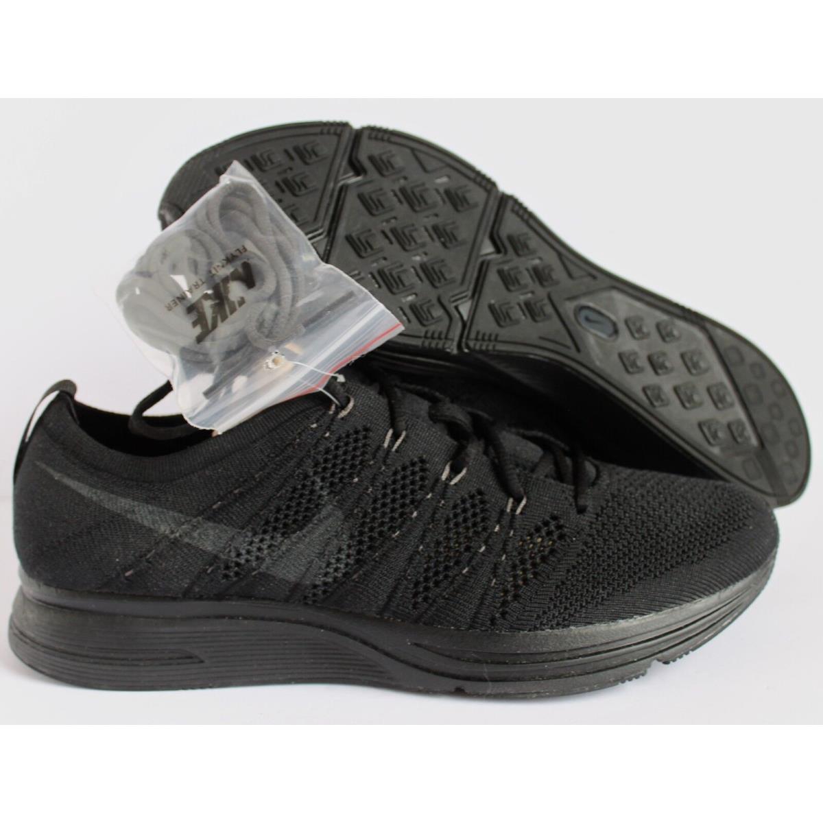 Nike Flyknit Trainer Triple Black Anthracite Men`s 7 // Wmns 8.5 AH8396-004 | 887231009817 - Nike shoes Flyknit - Black Anthracite | SporTipTop