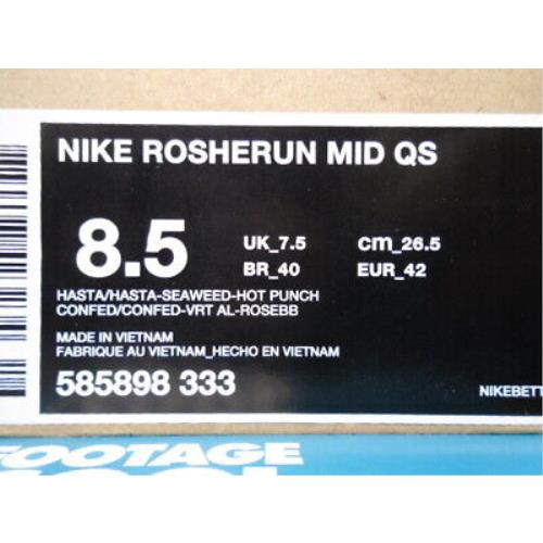 Nike shoes Rosherun Mid - Gray 6