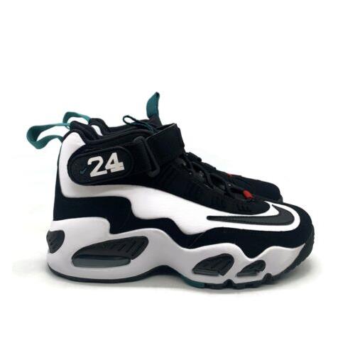 Nike Air Griffey Max 1 GS 6Y = Womens Size 7.5 Shoe White Black Casual Sneaker - White Black Green , White Black Fresh Water Manufacturer