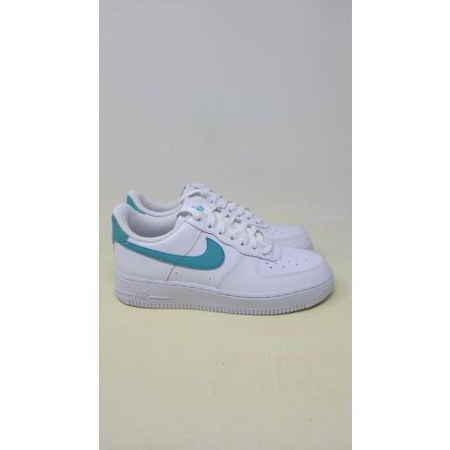 Nike shoes Air Force - White/Teal 1
