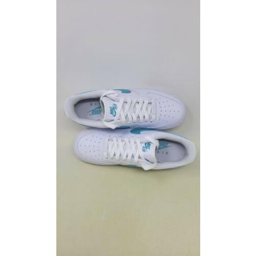 Nike shoes Air Force - White/Teal 8