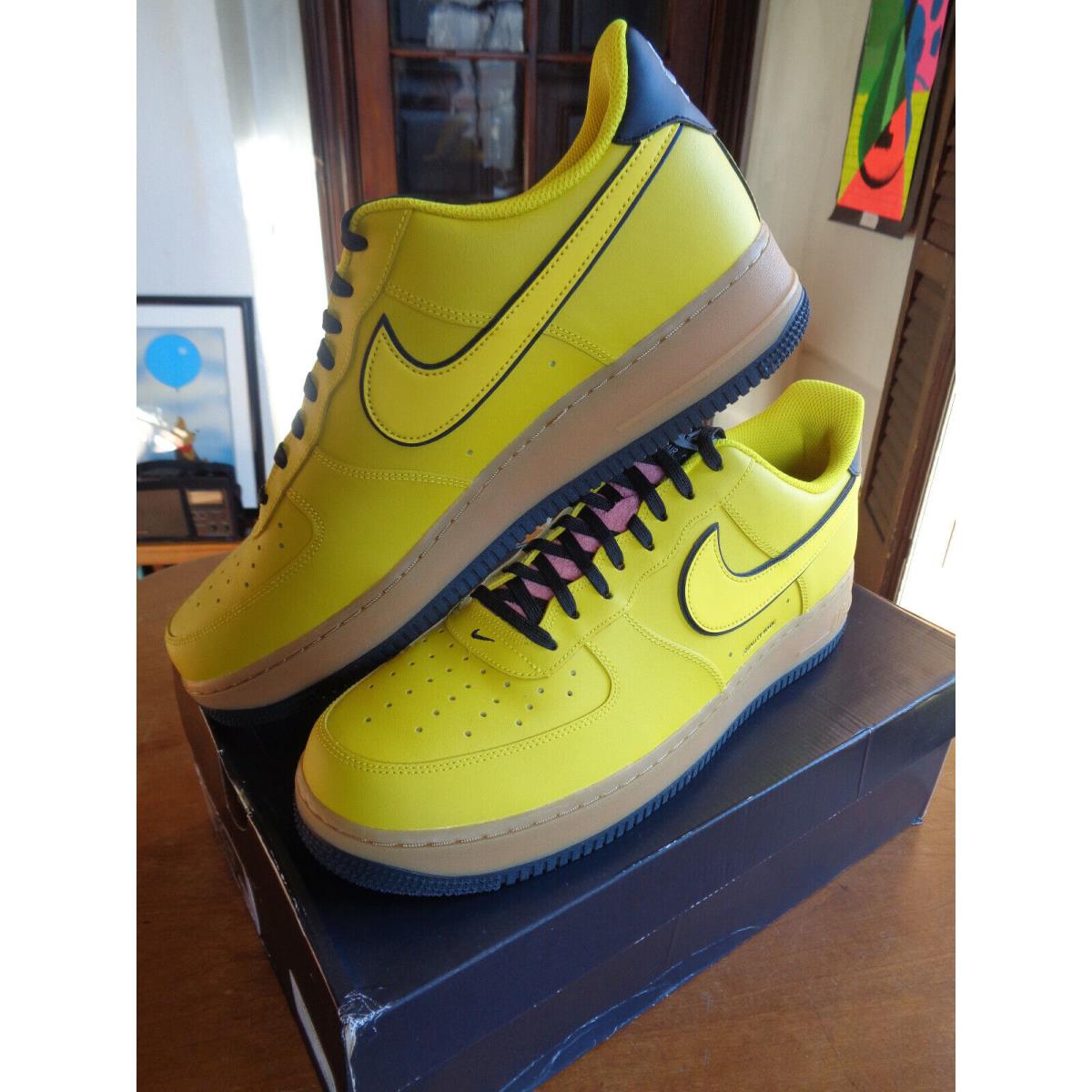 nike air force 1 lv8 speed yellow