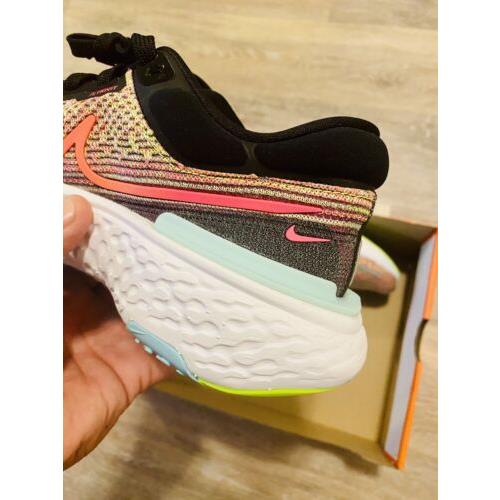 Nike shoes ZoomX Invincible Run Flyknit - Volt-Bright Mango-Black 1