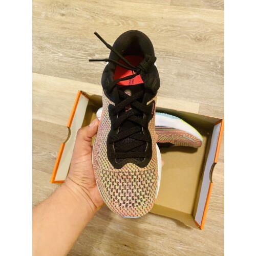 Nike shoes ZoomX Invincible Run Flyknit - Volt-Bright Mango-Black 4