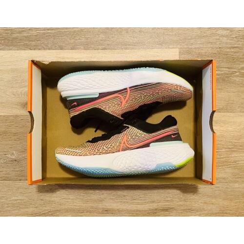 Nike shoes ZoomX Invincible Run Flyknit - Volt-Bright Mango-Black 5