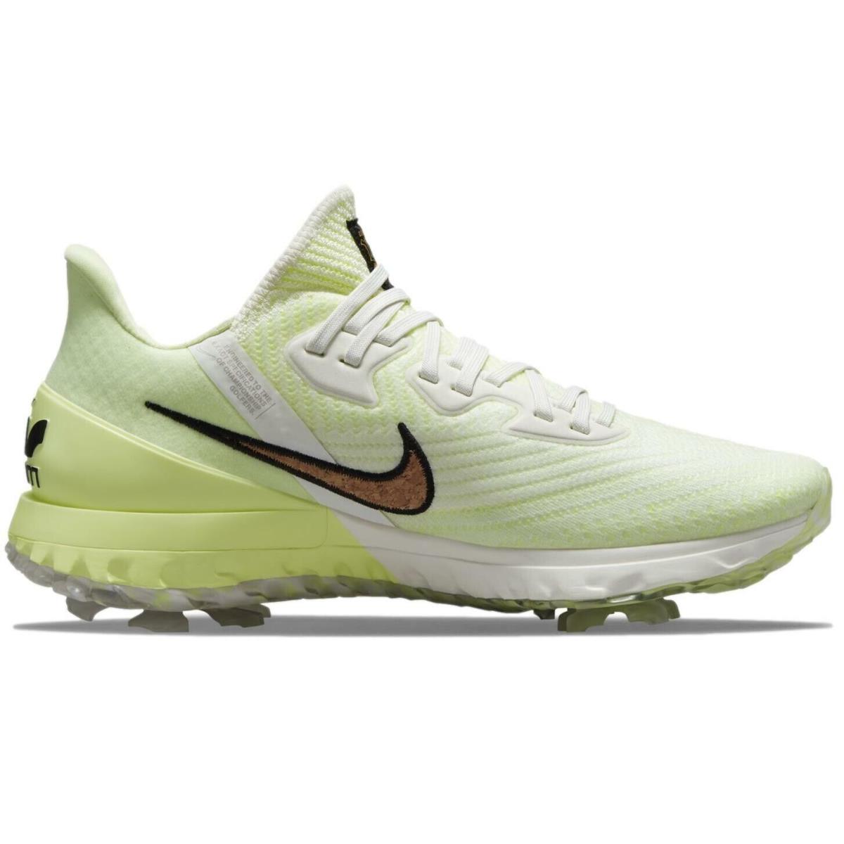 Size 9.5 - Nike Men`s Air Zoom Infinity Tour Nrg `cork` Golf Cleats DA4096-100 - Green