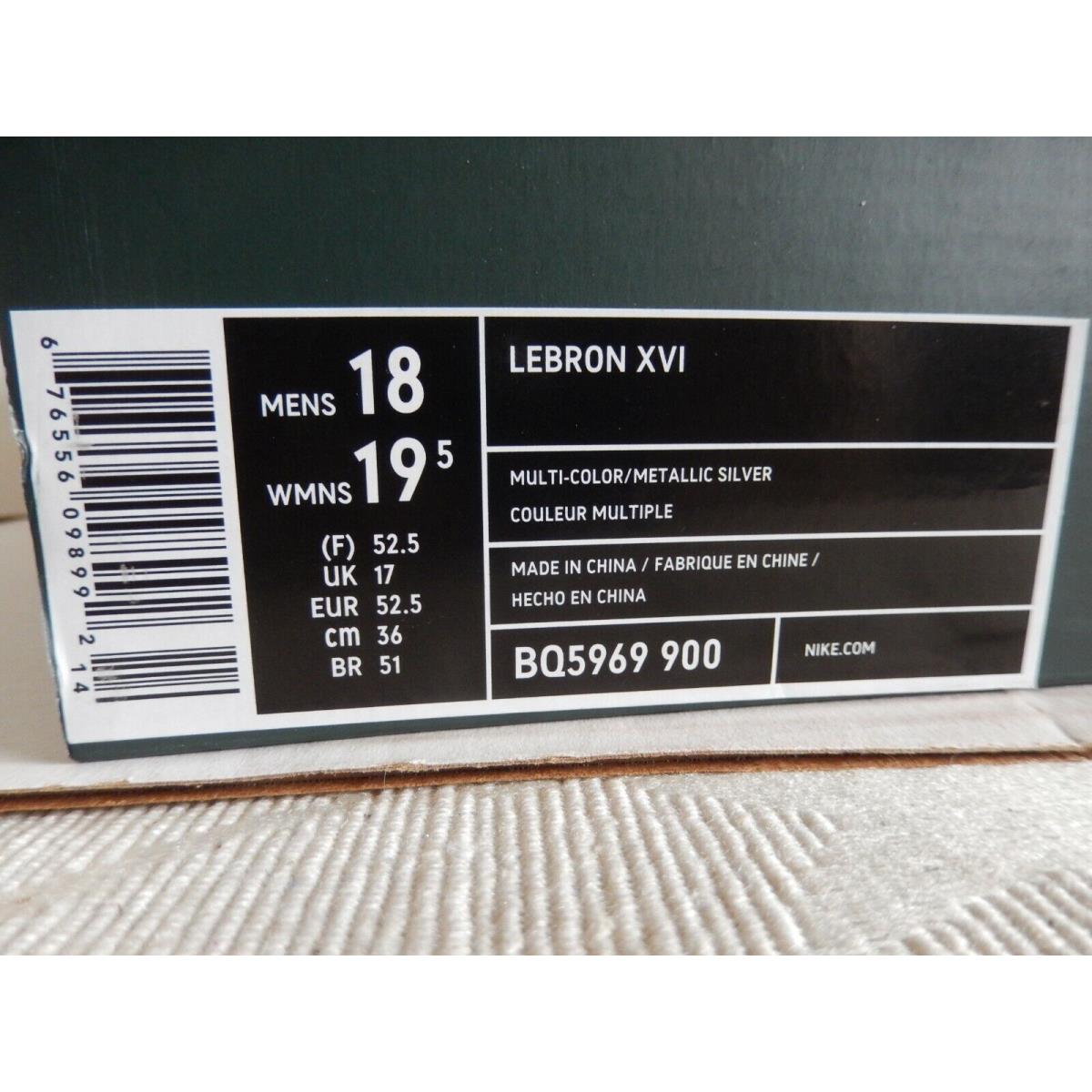 Nike shoes Lebron XVI - Multicolor 3