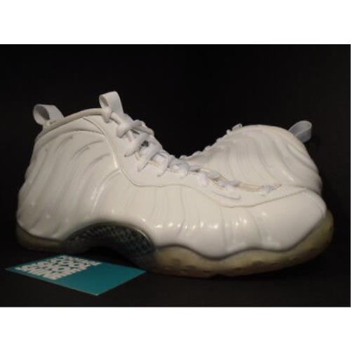 air foamposite one white out