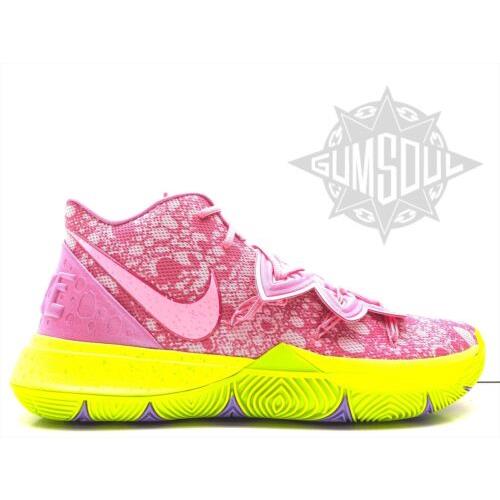 kyrie spongebob shoes pink