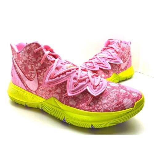 kyrie spongebob shoes pink