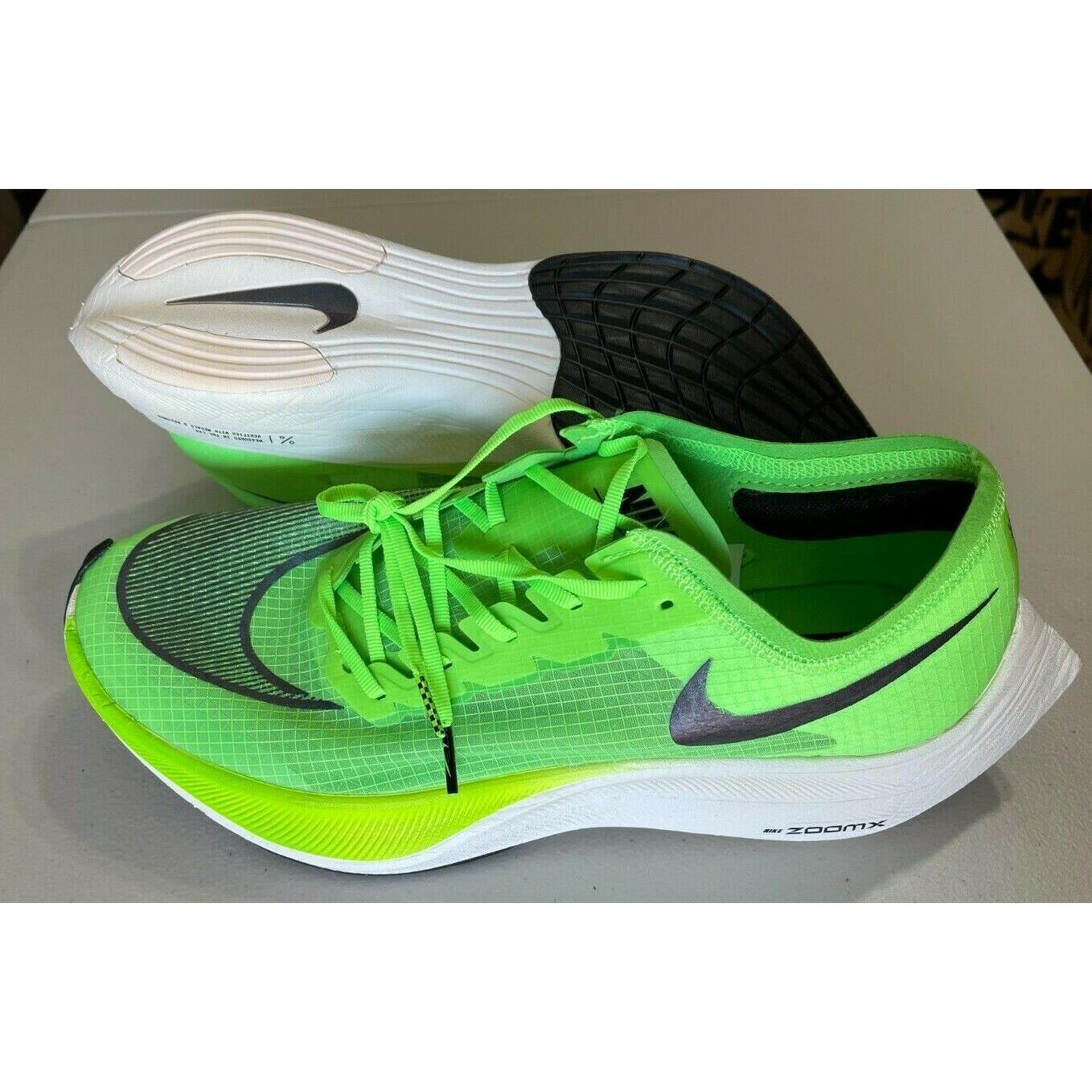 nike vaporfly next electric green