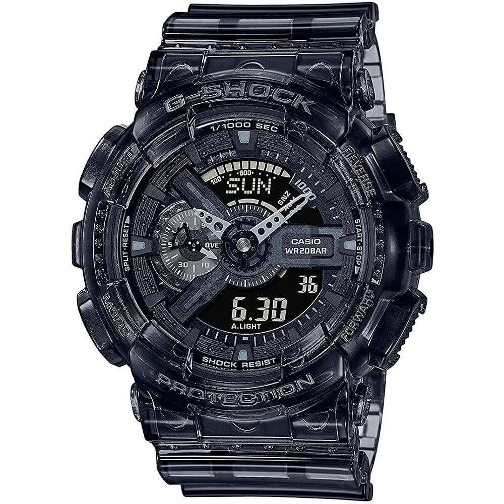 Casio G-shock Digital Analog Black Resin Strap Men`s Watch GA-110SKE-8ADR