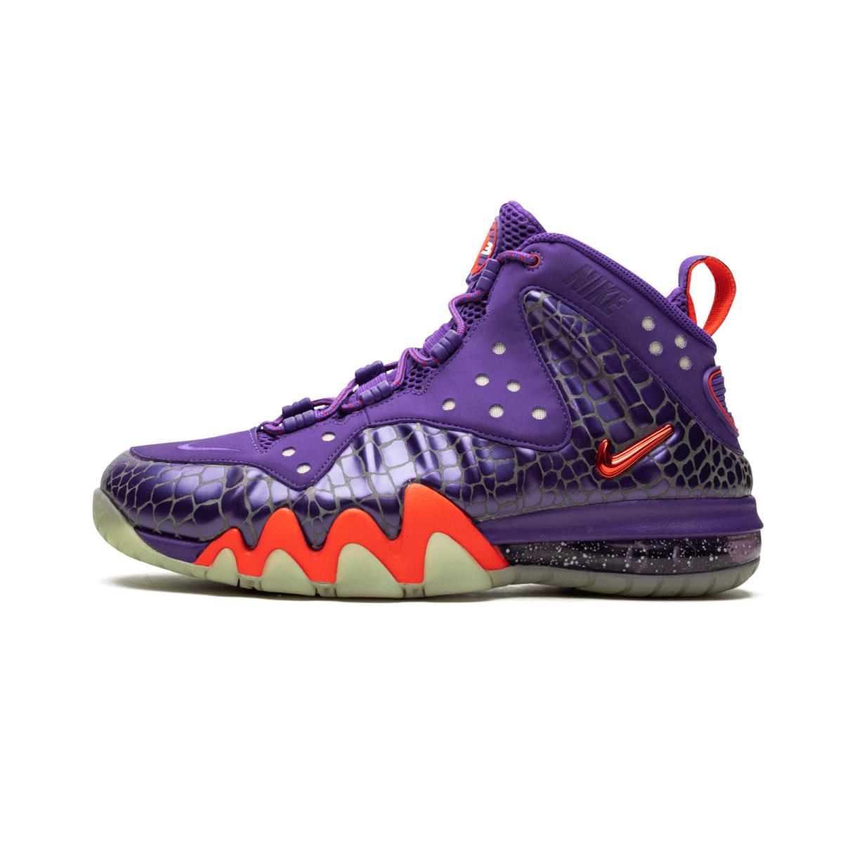 Nike Air Barkley Posite Max Size 9. Suns Purple Orange CB 34. 555097-581