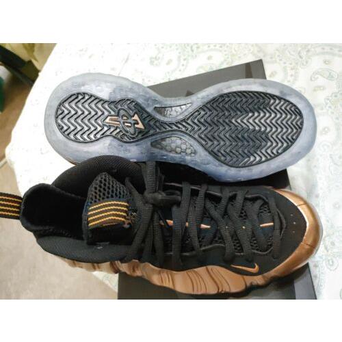 Nike shoes Air Foamposite - Brown , black metallic copper Manufacturer 4