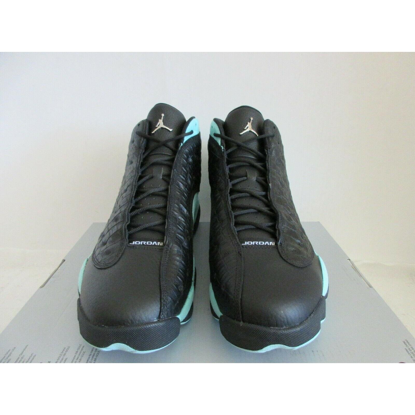 air jordan 13 retro black metallic silver