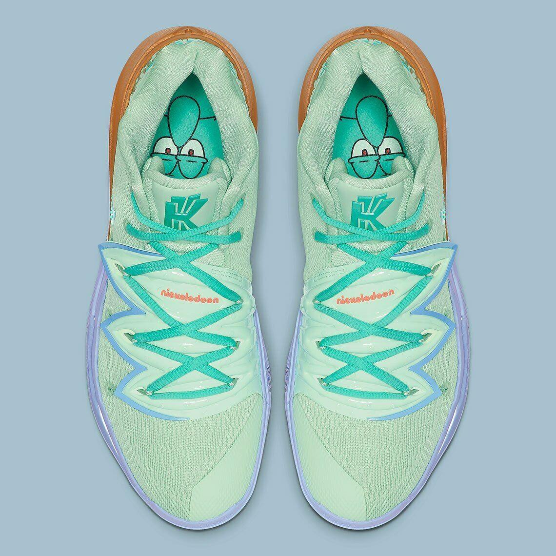 Nike Kyrie 5 IV SP SB Size 15. Spongebob Squidward. Spruce Green. CJ6951-300