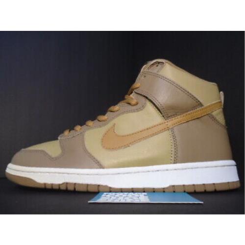 nike dunk high maple