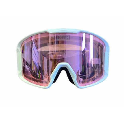 Oakley X Kith Unisex White/pink Spectrum Line Miner Prizm Snow Goggles Rare