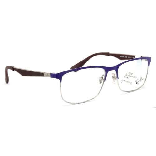Ray-Ban eyeglasses  - Purple, Silver Frame 1