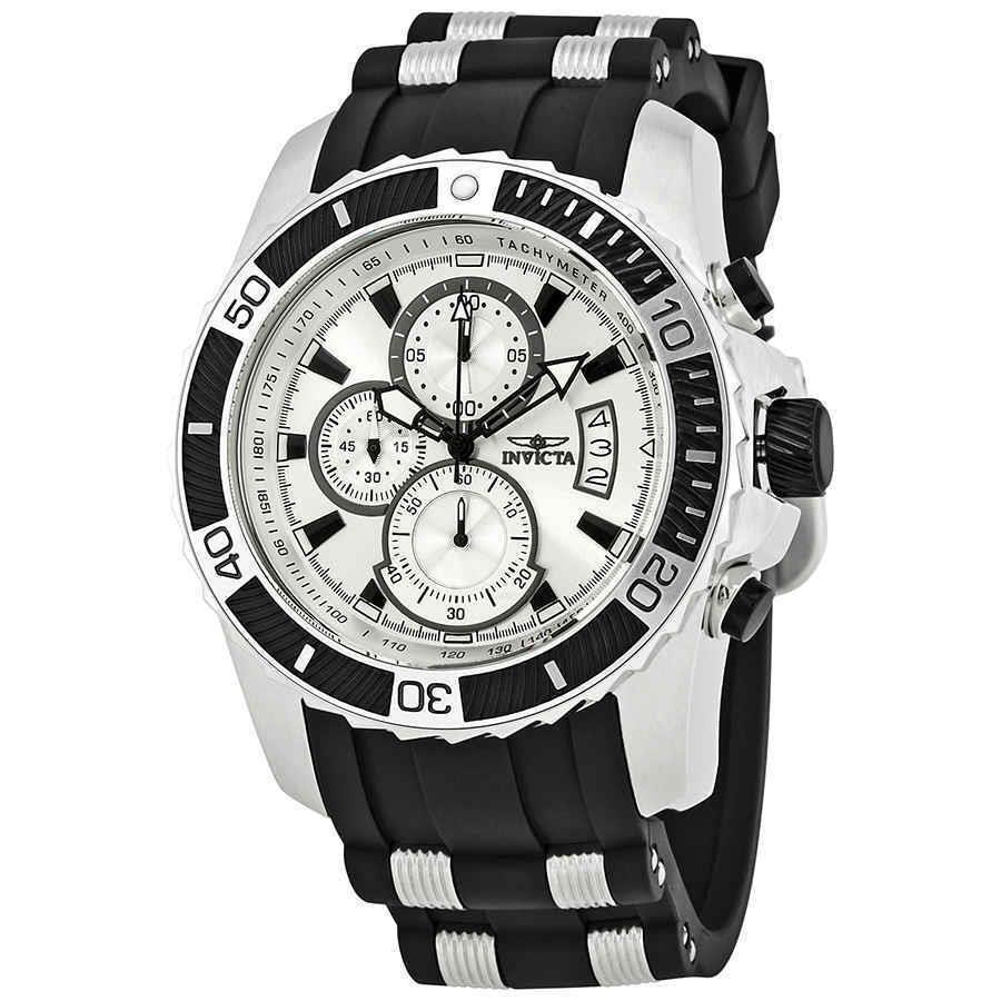 Invicta Pro Dilver Chronograph Silver Dail Men`s Watch 22428