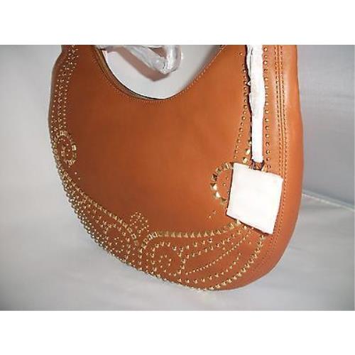 Michael Kors Rhea Gold/brown Studded Luggage Medium Slouchy Gift - Michael  Kors bag - 0604678228485 | Fash Brands